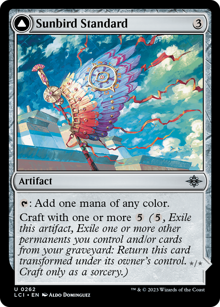 Sunbird Standard // Sunbird Effigy [The Lost Caverns of Ixalan] MTG Single Magic: The Gathering    | Red Claw Gaming