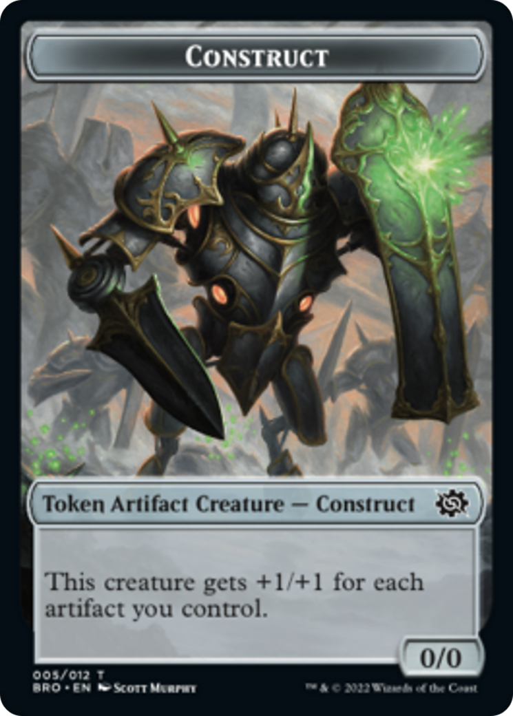 Construct Token (005) [The Brothers' War Tokens] MTG Single Magic: The Gathering | Red Claw Gaming