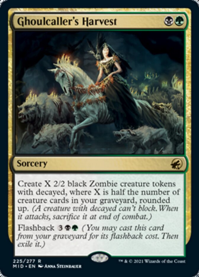 Ghoulcaller's Harvest [Innistrad: Midnight Hunt] MTG Single Magic: The Gathering | Red Claw Gaming