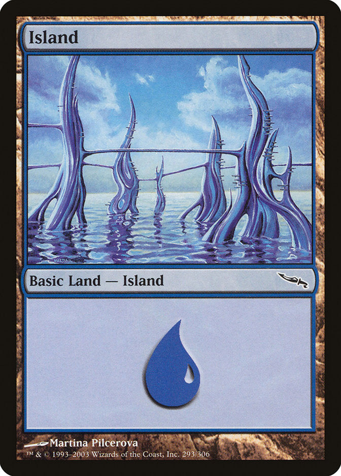 Island (293) [Mirrodin] MTG Single Magic: The Gathering | Red Claw Gaming