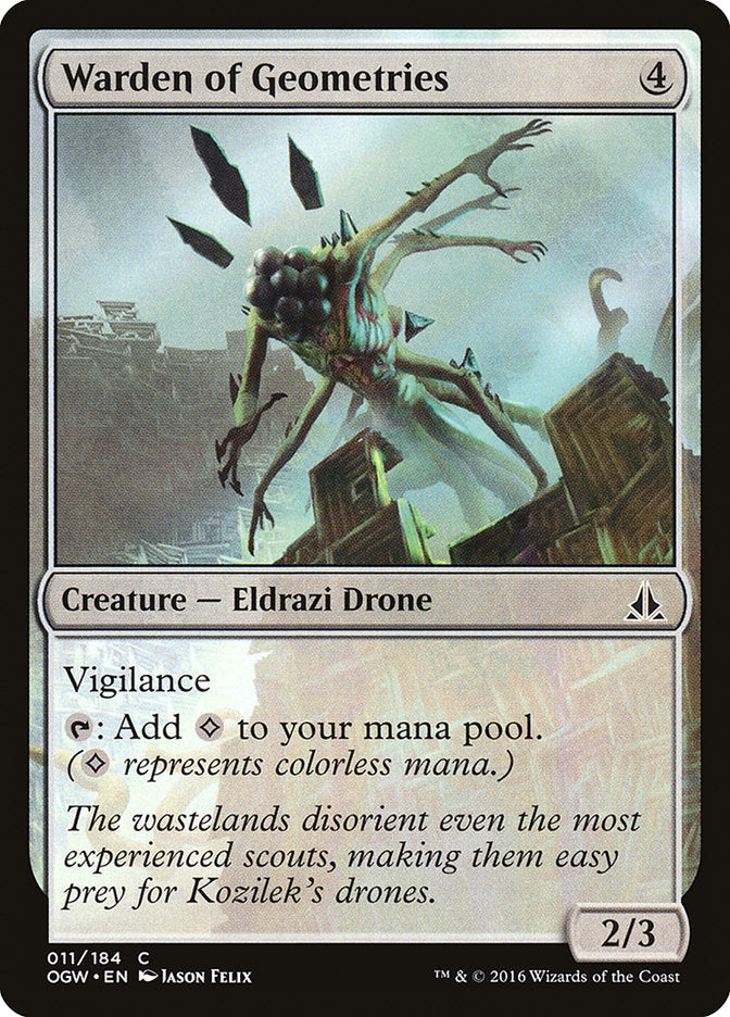 Warden of Geometries [Oath of the Gatewatch] MTG Single Magic: The Gathering | Red Claw Gaming