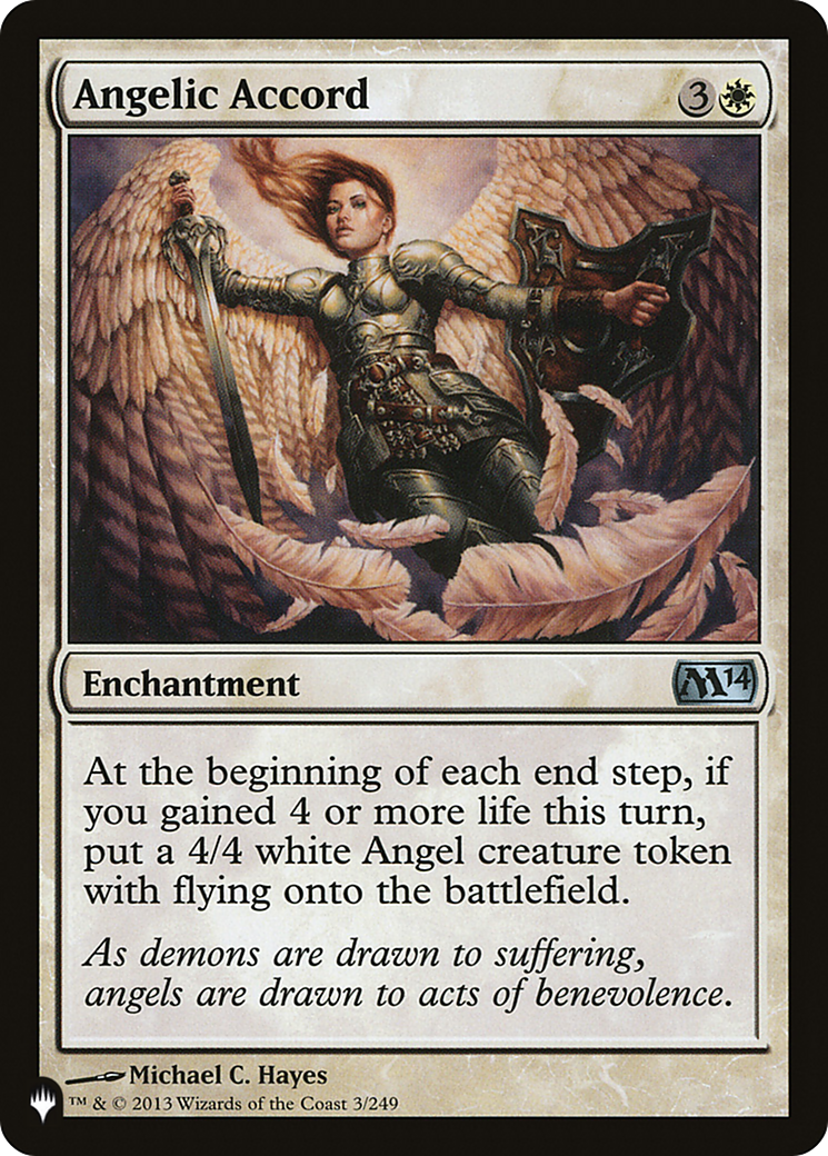 Angelic Accord [Secret Lair: Angels] MTG Single Magic: The Gathering | Red Claw Gaming