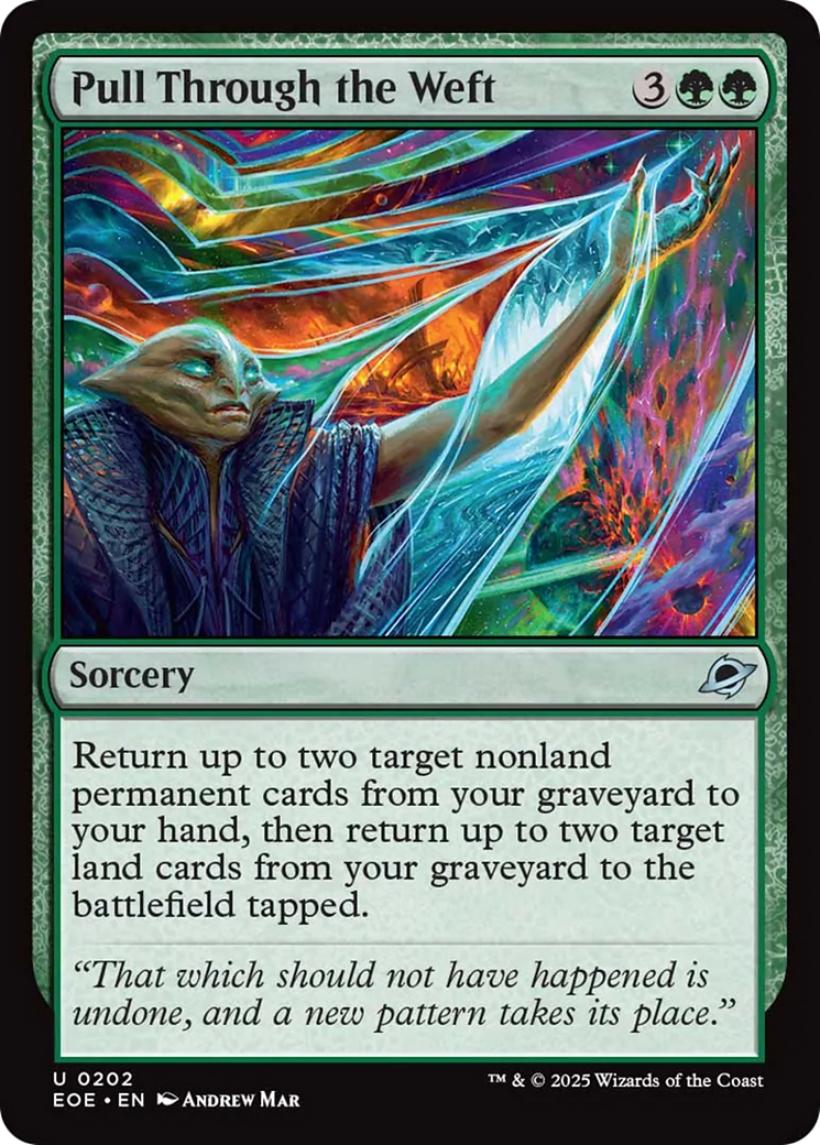 Pull Through the Weft [Edge of Eternities] MTG Single Magic: The Gathering | Red Claw Gaming
