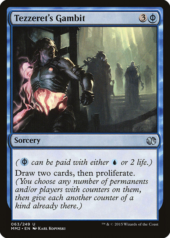 Tezzeret's Gambit [Modern Masters 2015] MTG Single Magic: The Gathering | Red Claw Gaming