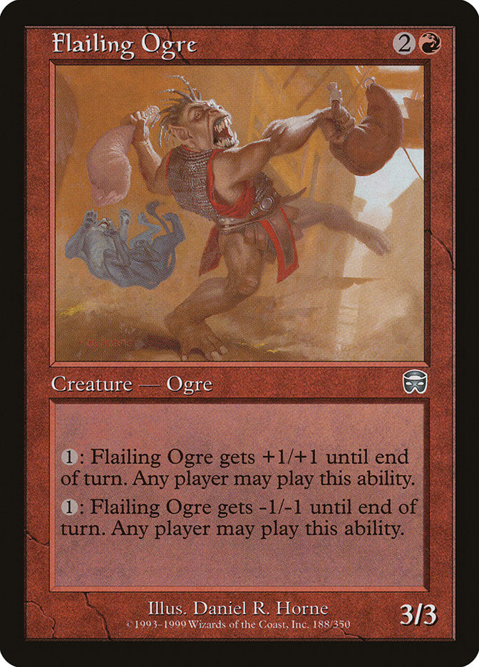 Flailing Ogre [Mercadian Masques] MTG Single Magic: The Gathering | Red Claw Gaming