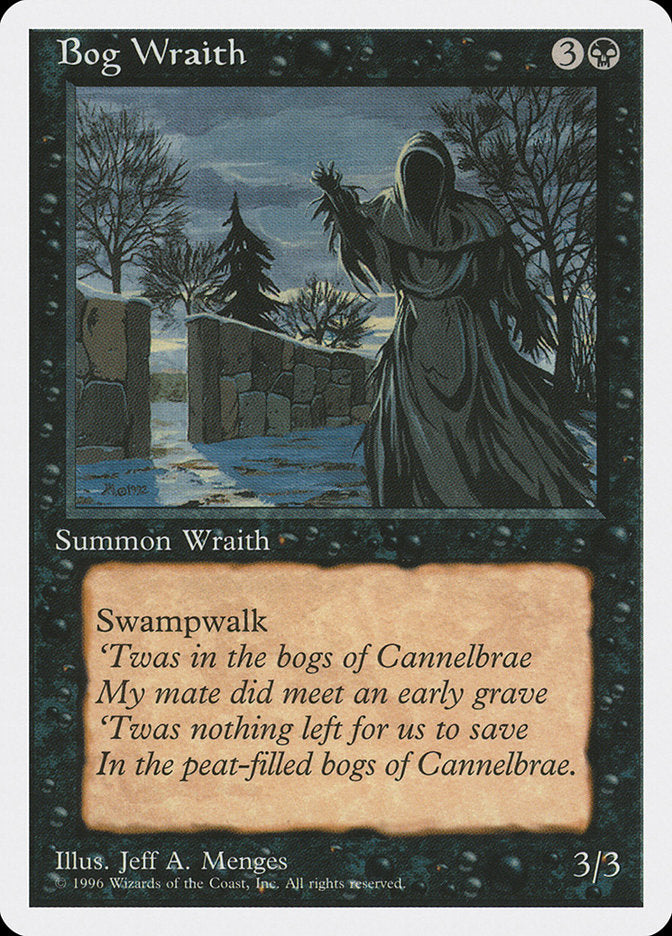 Bog Wraith [Introductory Two-Player Set] MTG Single Magic: The Gathering | Red Claw Gaming