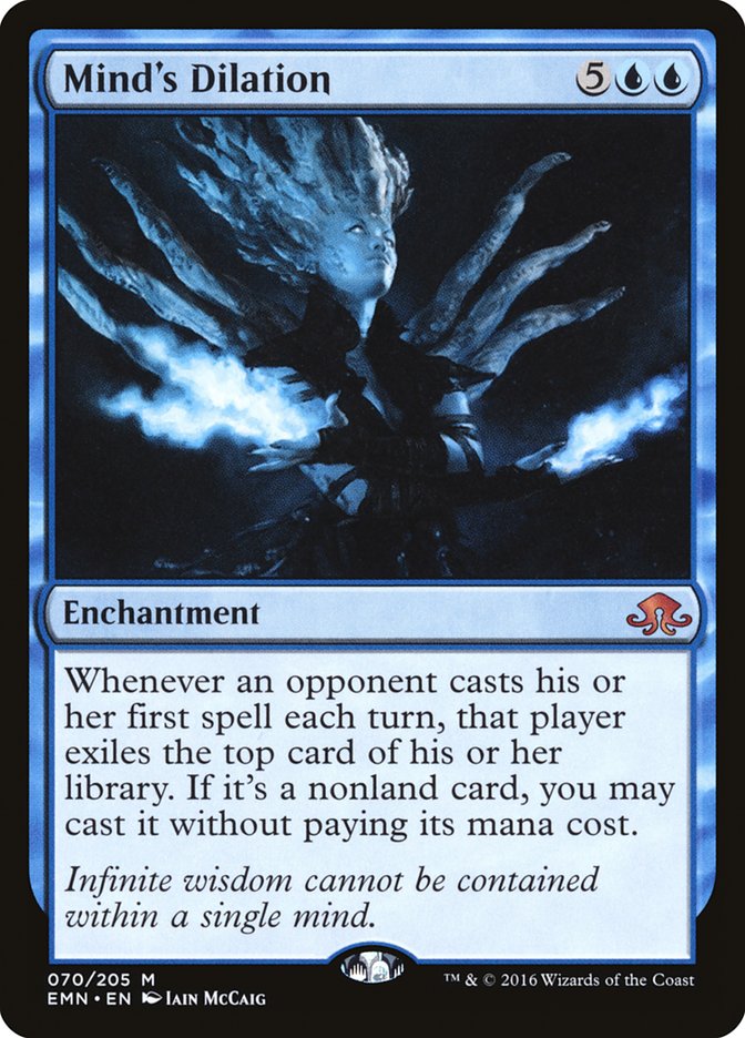 Mind's Dilation [Eldritch Moon] MTG Single Magic: The Gathering | Red Claw Gaming