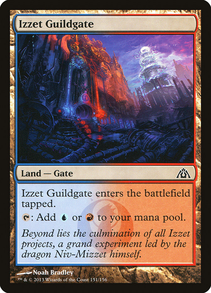Izzet Guildgate [Dragon's Maze] MTG Single Magic: The Gathering | Red Claw Gaming