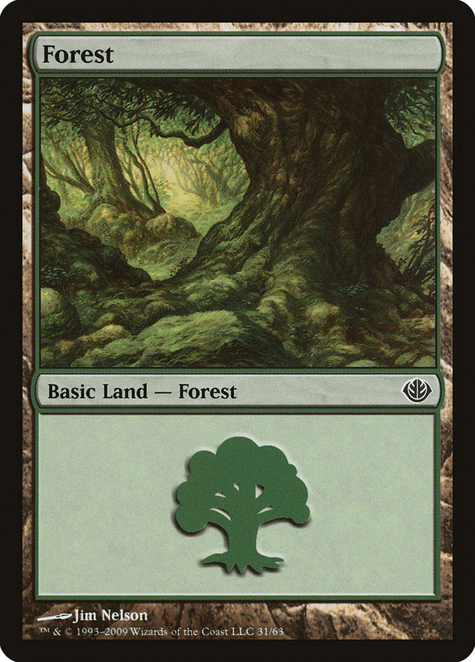 Forest (31) [Duel Decks: Garruk vs. Liliana] MTG Single Magic: The Gathering | Red Claw Gaming