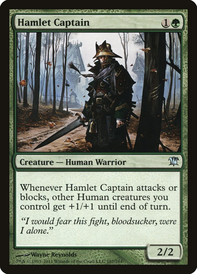Hamlet Captain [Innistrad] MTG Single Magic: The Gathering | Red Claw Gaming