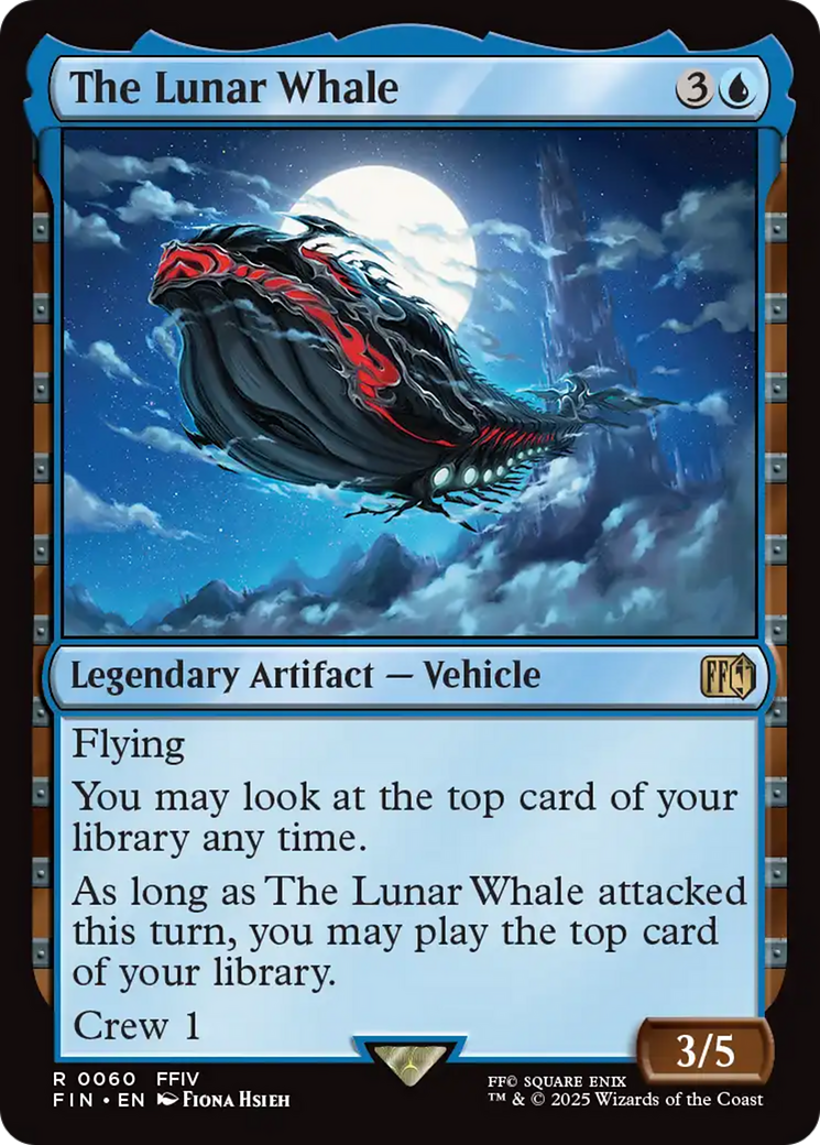 The Lunar Whale [FINAL FANTASY] MTG Single Magic: The Gathering | Red Claw Gaming