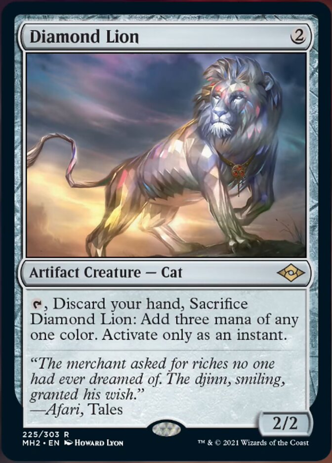 Diamond Lion [Modern Horizons 2] MTG Single Magic: The Gathering | Red Claw Gaming