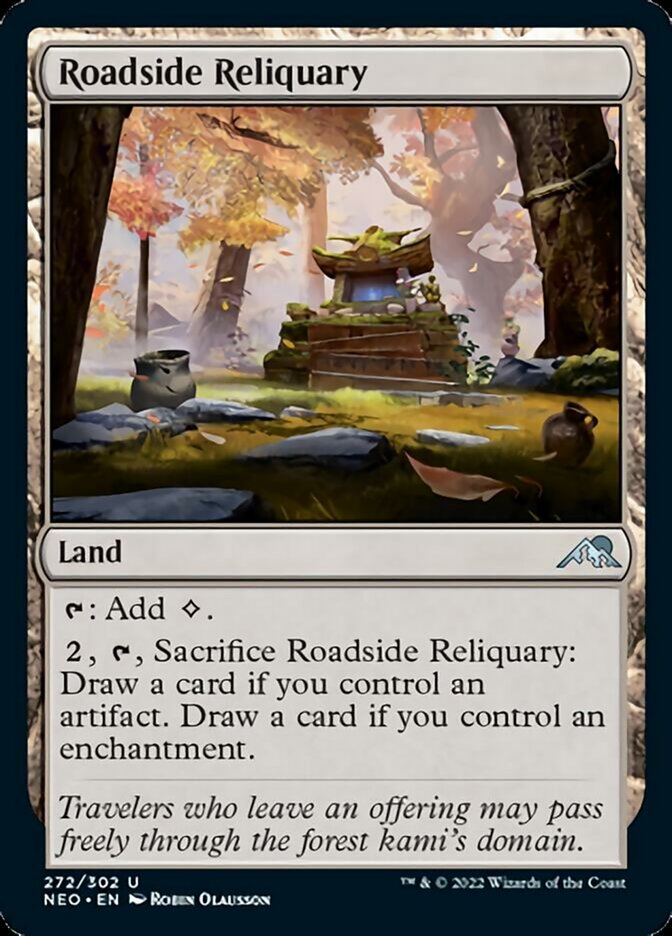 Roadside Reliquary [Kamigawa: Neon Dynasty] MTG Single Magic: The Gathering    | Red Claw Gaming
