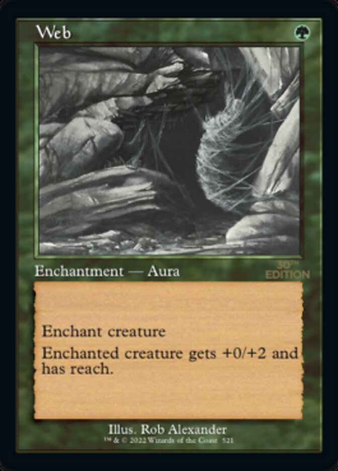 Web (Retro) [30th Anniversary Edition] MTG Single Magic: The Gathering | Red Claw Gaming