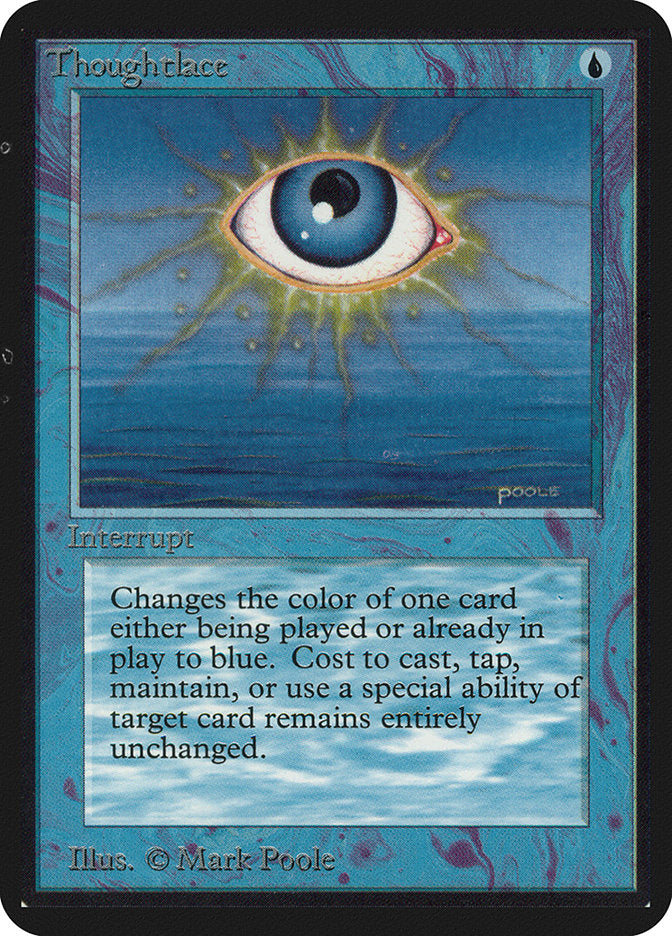 Thoughtlace [Alpha Edition] MTG Single Magic: The Gathering | Red Claw Gaming