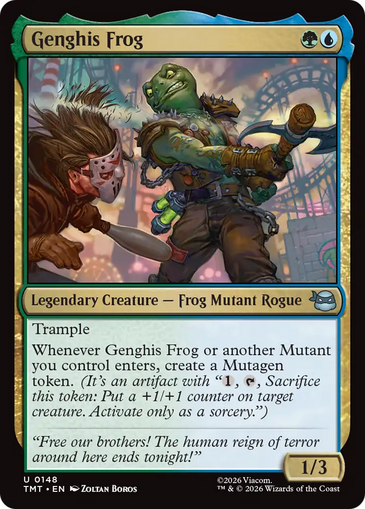 Genghis Frog [Teenage Mutant Ninja Turtles] MTG Single Magic: The Gathering | Red Claw Gaming