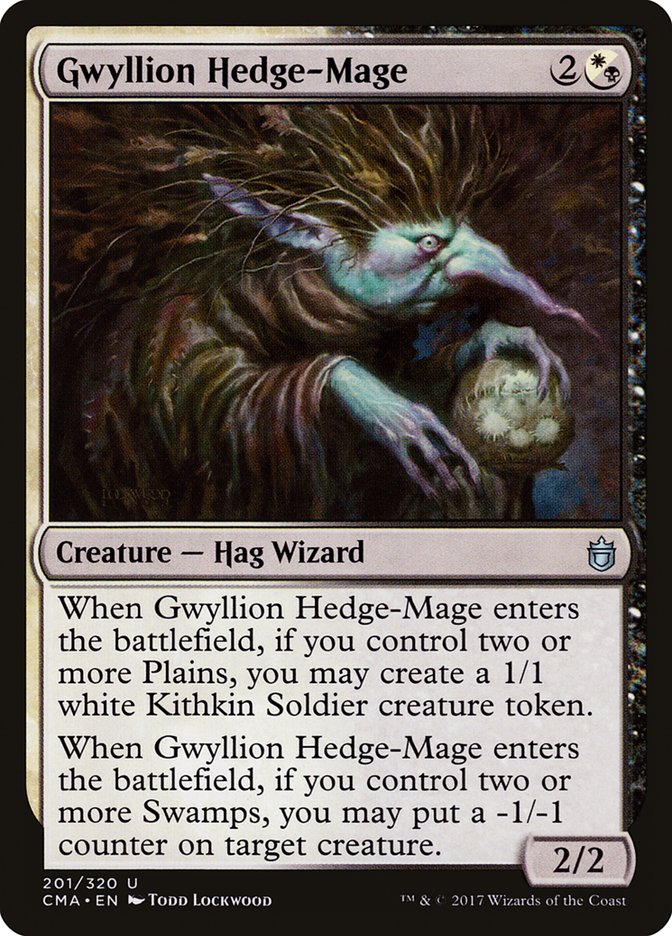 Gwyllion Hedge-Mage [Commander Anthology] MTG Single Magic: The Gathering | Red Claw Gaming