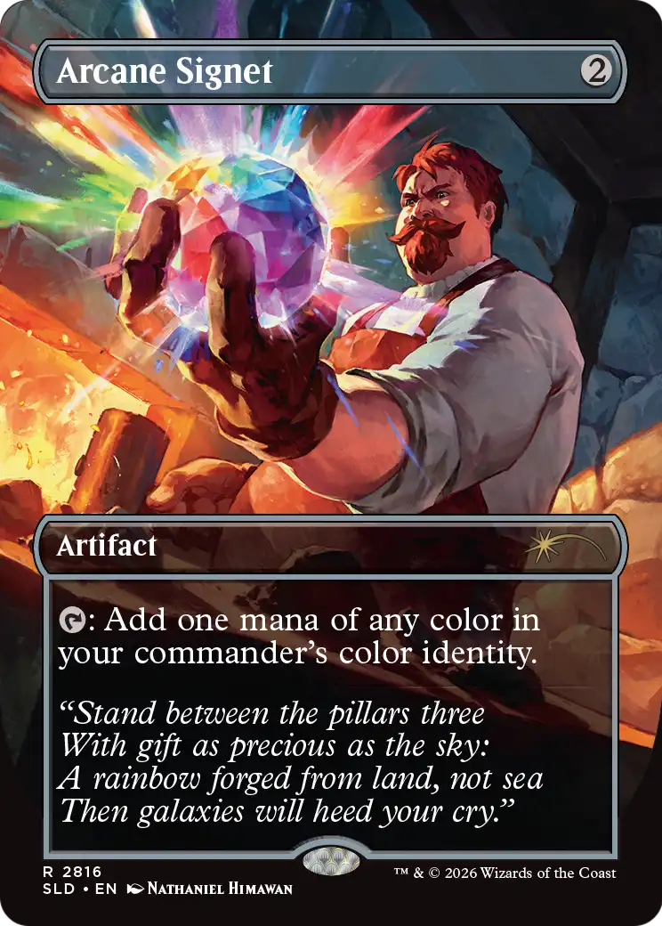 Arcane Signet (2816) [Secret Lair Drop Series] MTG Single Magic: The Gathering | Red Claw Gaming