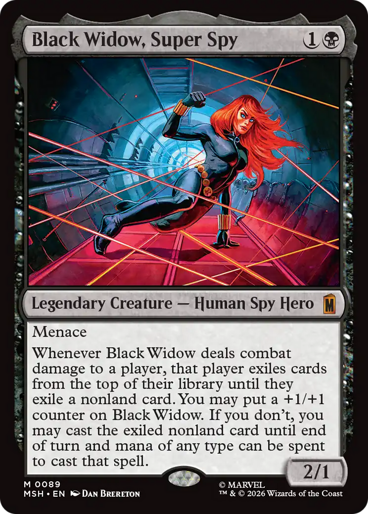 Black Widow, Super Spy [Marvel Super Heroes] | Red Claw Gaming