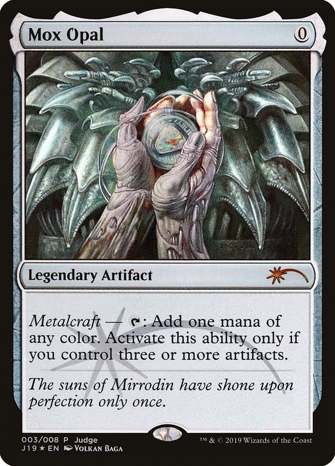 Mox Opal [Judge Gift Cards 2019] MTG Single Magic: The Gathering | Red Claw Gaming