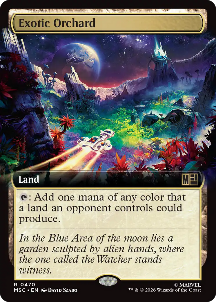 Exotic Orchard (Extended Art) [Marvel Super Heroes Commander] | Red Claw Gaming