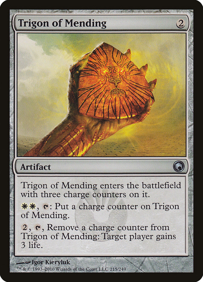 Trigon of Mending [Scars of Mirrodin] MTG Single Magic: The Gathering | Red Claw Gaming