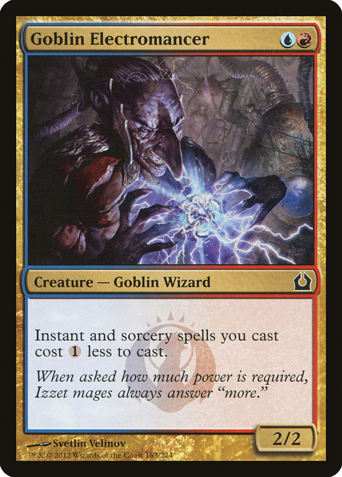 Goblin Electromancer [Return to Ravnica] MTG Single Magic: The Gathering | Red Claw Gaming