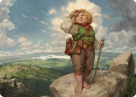 Elanor Gardner Art Card [The Lord of the Rings: Tales of Middle-earth Art Series] MTG Single Magic: The Gathering | Red Claw Gaming
