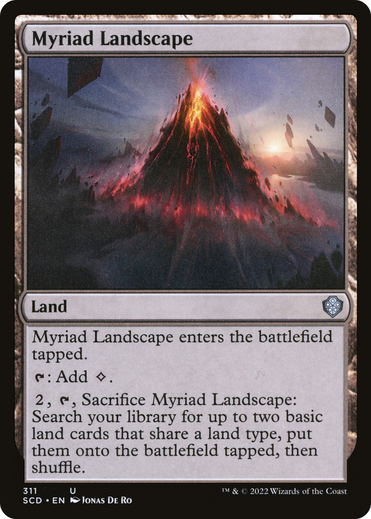 Myriad Landscape [Starter Commander Decks] MTG Single Magic: The Gathering | Red Claw Gaming