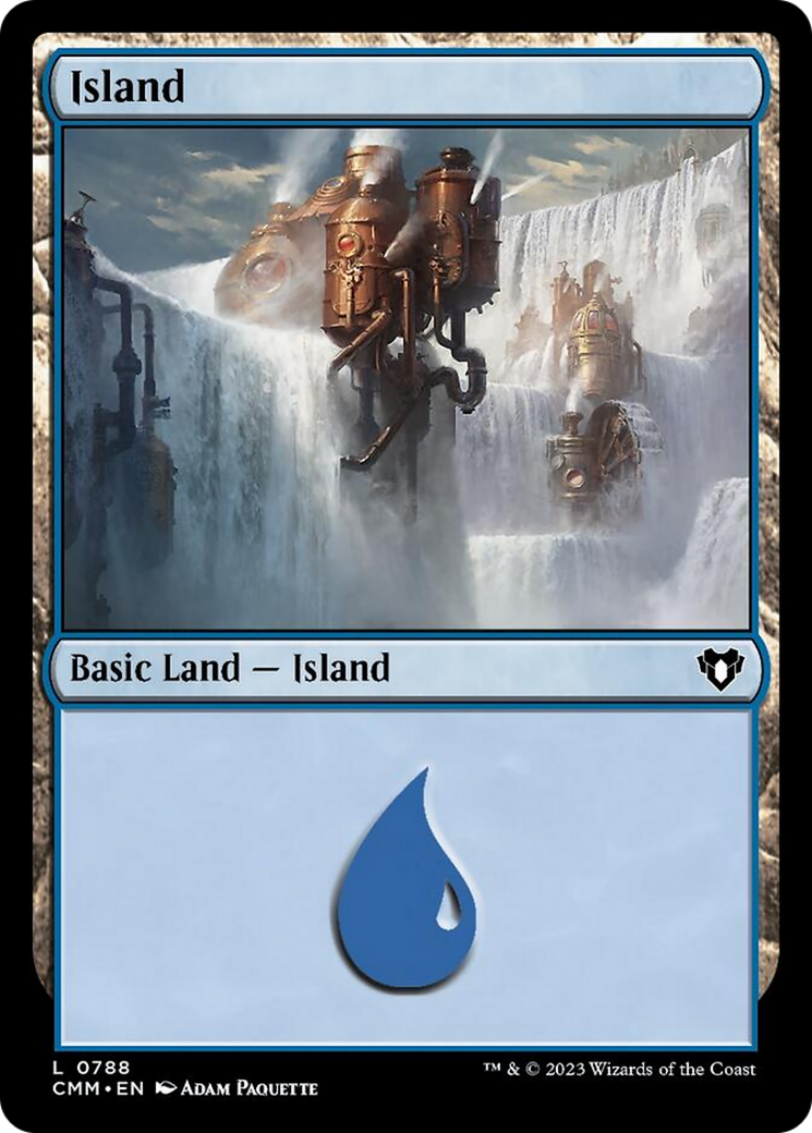 Island (788) [Commander Masters] MTG Single Magic: The Gathering | Red Claw Gaming