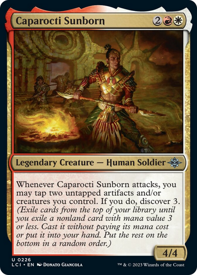 Caparocti Sunborn [The Lost Caverns of Ixalan] MTG Single Magic: The Gathering    | Red Claw Gaming
