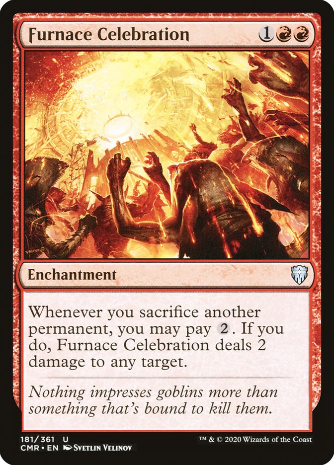 Furnace Celebration [Commander Legends] MTG Single Magic: The Gathering | Red Claw Gaming