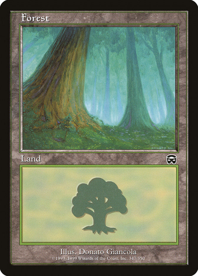 Forest (347) [Mercadian Masques] MTG Single Magic: The Gathering | Red Claw Gaming