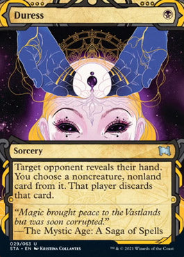 Duress (Foil Etched) [Strixhaven: Mystical Archive] MTG Single Magic: The Gathering | Red Claw Gaming