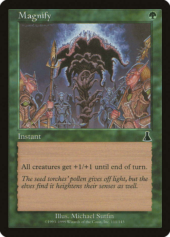 Magnify [Urza's Destiny] MTG Single Magic: The Gathering | Red Claw Gaming