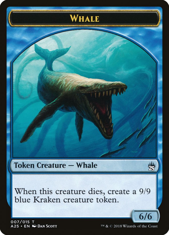 Whale Token [Masters 25 Tokens] MTG Single Magic: The Gathering | Red Claw Gaming