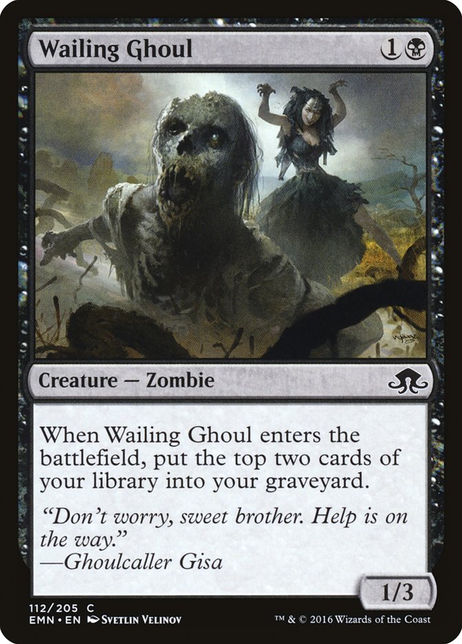 Wailing Ghoul [Eldritch Moon] MTG Single Magic: The Gathering | Red Claw Gaming