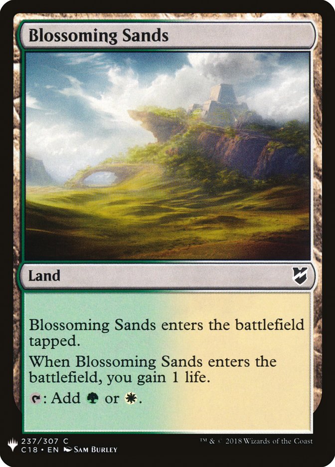 Blossoming Sands [Mystery Booster] MTG Single Magic: The Gathering | Red Claw Gaming