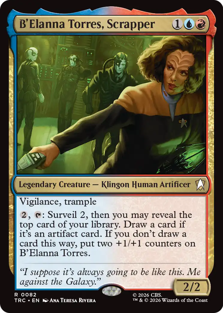 B'Elanna Torres, Scrapper (Surge Foil) [Star Trek Commander] | Red Claw Gaming
