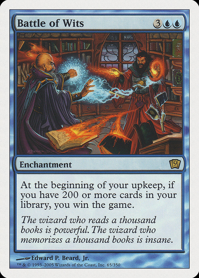 Battle of Wits [Ninth Edition] MTG Single Magic: The Gathering | Red Claw Gaming