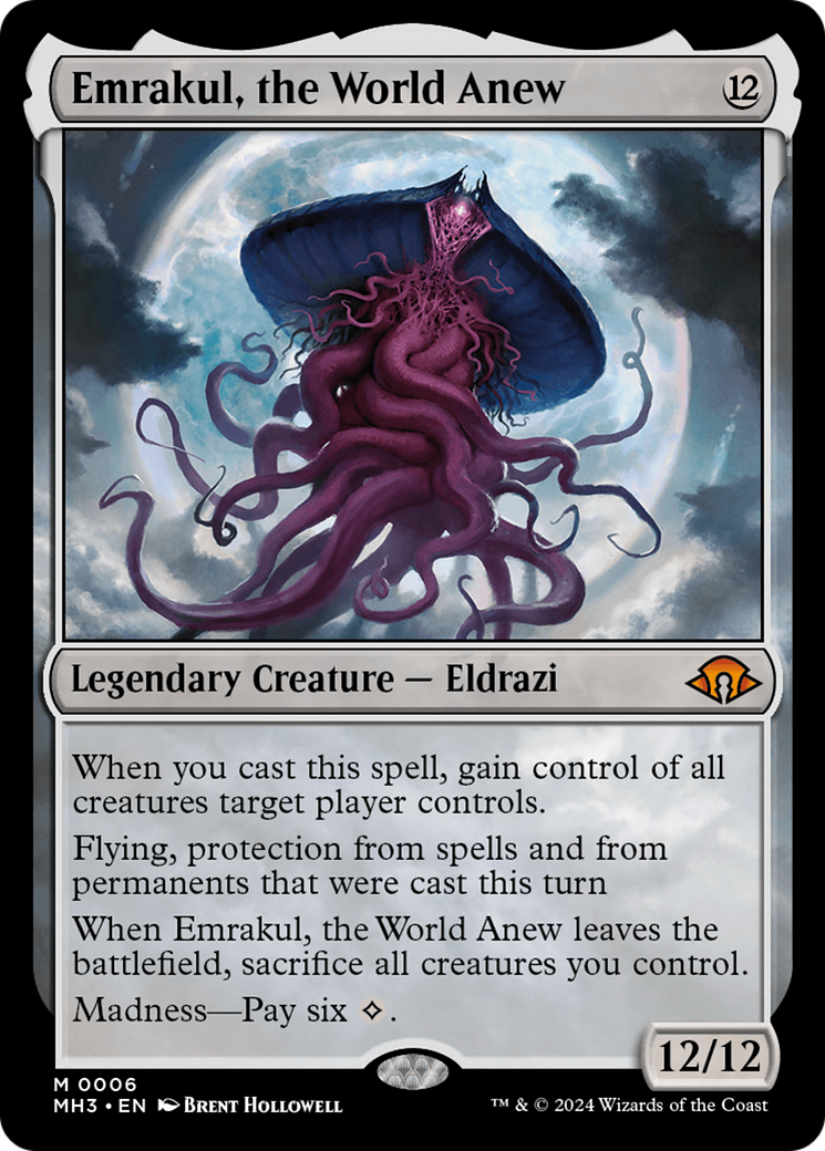 Emrakul, the World Anew [Modern Horizons 3] MTG Single Magic: The Gathering    | Red Claw Gaming
