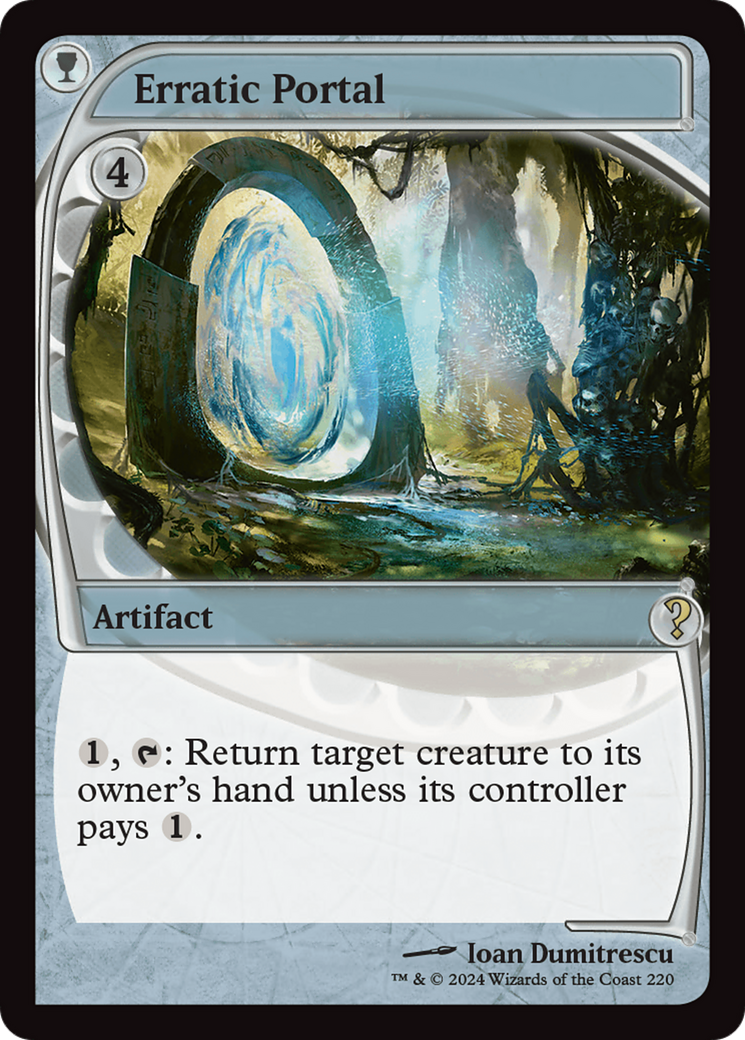 Erratic Portal (Future Sight) [Mystery Booster 2] MTG Single Magic: The Gathering | Red Claw Gaming