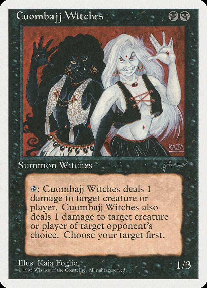 Cuombajj Witches [Chronicles] MTG Single Magic: The Gathering | Red Claw Gaming