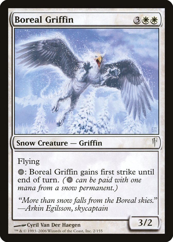 Boreal Griffin [Coldsnap] MTG Single Magic: The Gathering | Red Claw Gaming