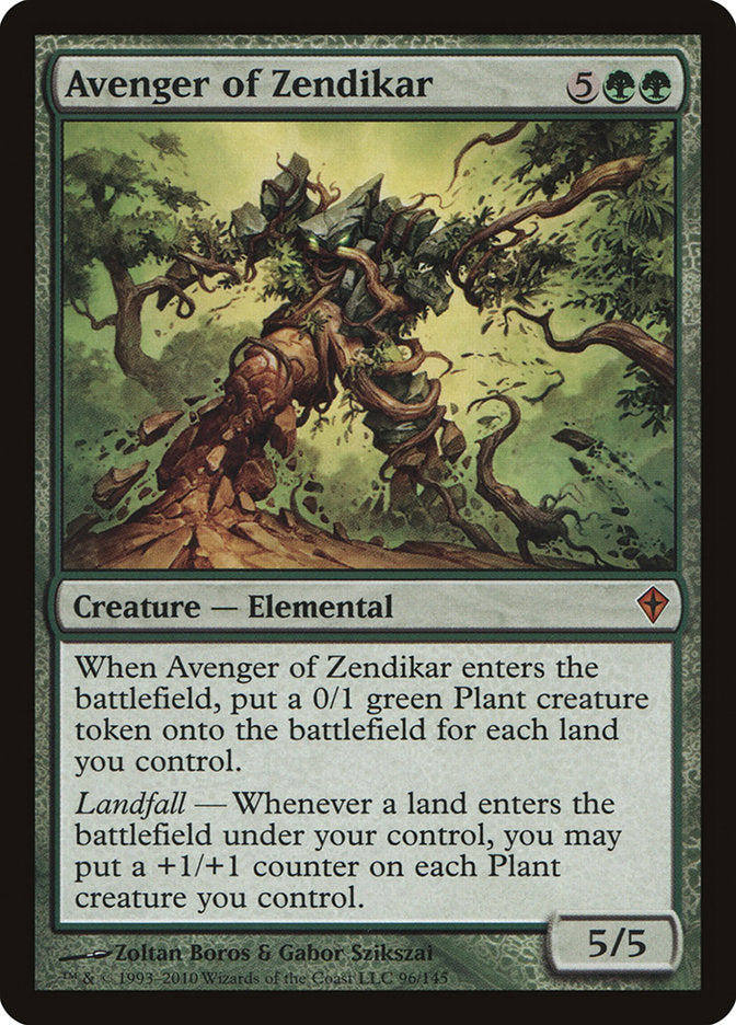 Avenger of Zendikar [Worldwake] MTG Single Magic: The Gathering | Red Claw Gaming