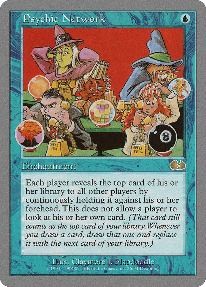 Psychic Network [Unglued] MTG Single Magic: The Gathering | Red Claw Gaming