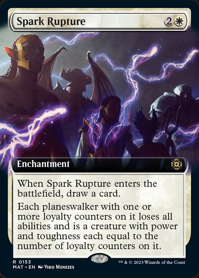 Spark Rupture (Extended Art) [March of the Machine: The Aftermath] MTG Single Magic: The Gathering | Red Claw Gaming