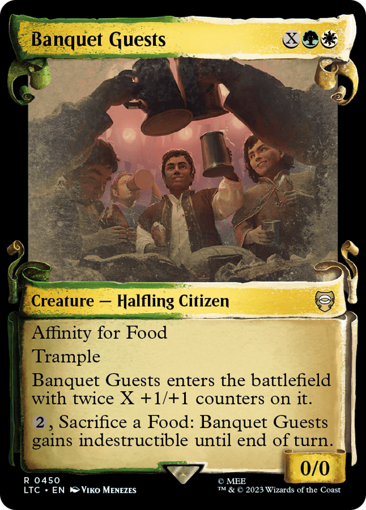 Banquet Guests [The Lord of the Rings: Tales of Middle-Earth Commander Showcase Scrolls] MTG Single Magic: The Gathering | Red Claw Gaming