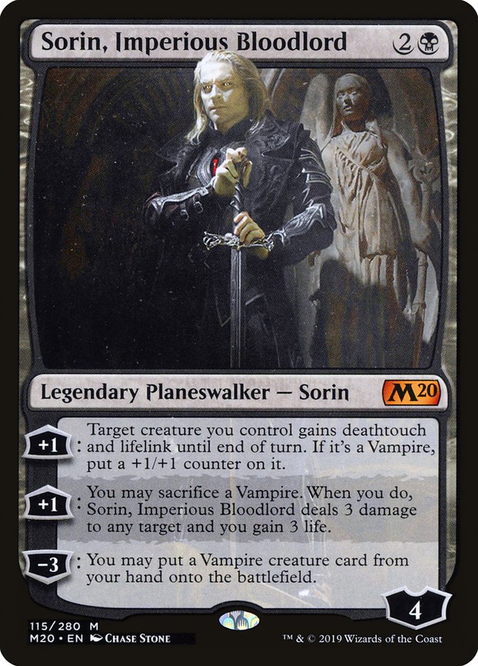 Sorin, Imperious Bloodlord [Core Set 2020] MTG Single Magic: The Gathering | Red Claw Gaming