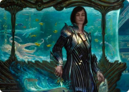 Lagrella, the Magpie Art Card [Streets of New Capenna Art Series] MTG Single Magic: The Gathering | Red Claw Gaming